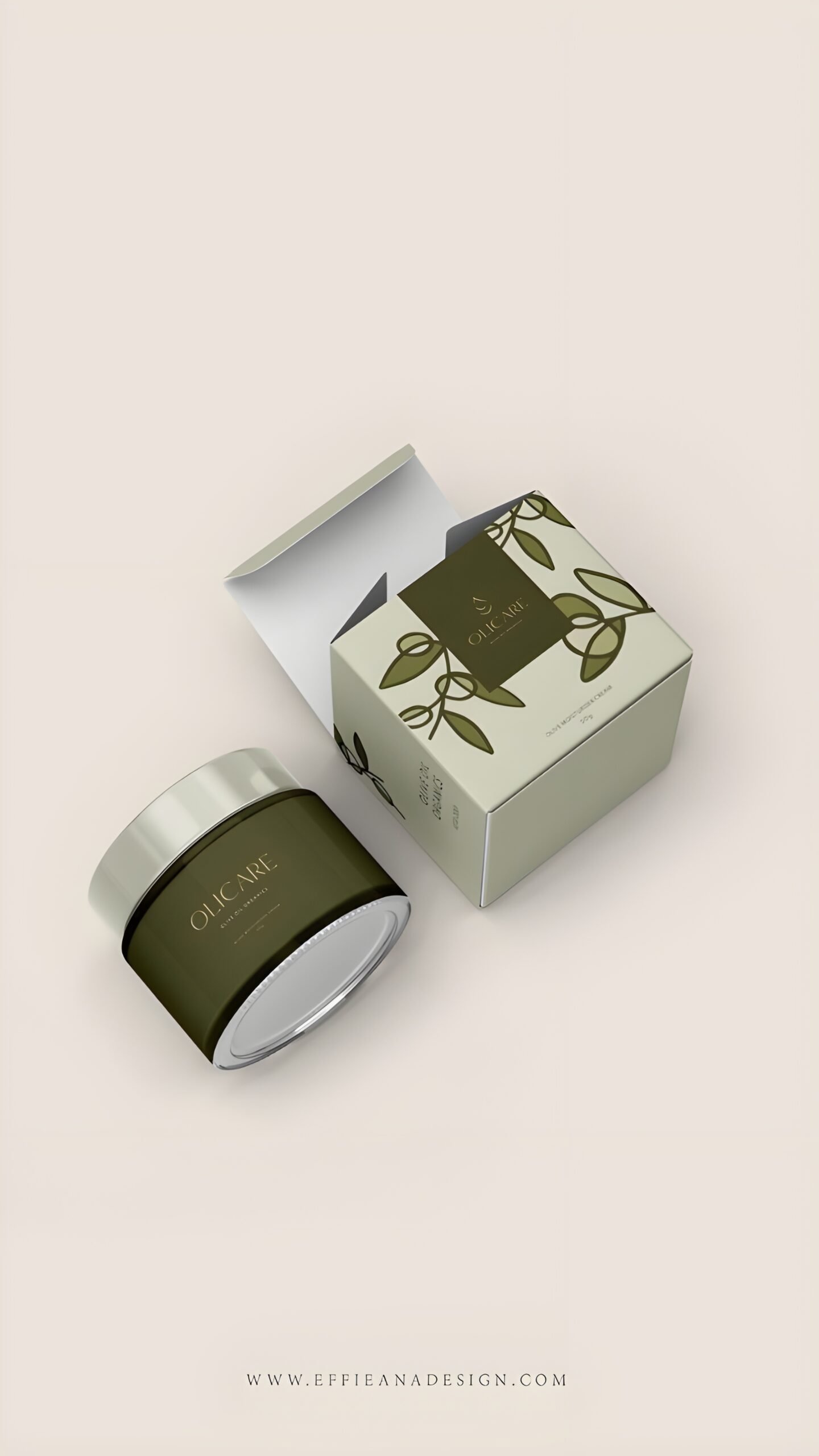 Cream or Scrub Box