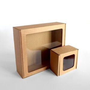 Kraft Window Boxes